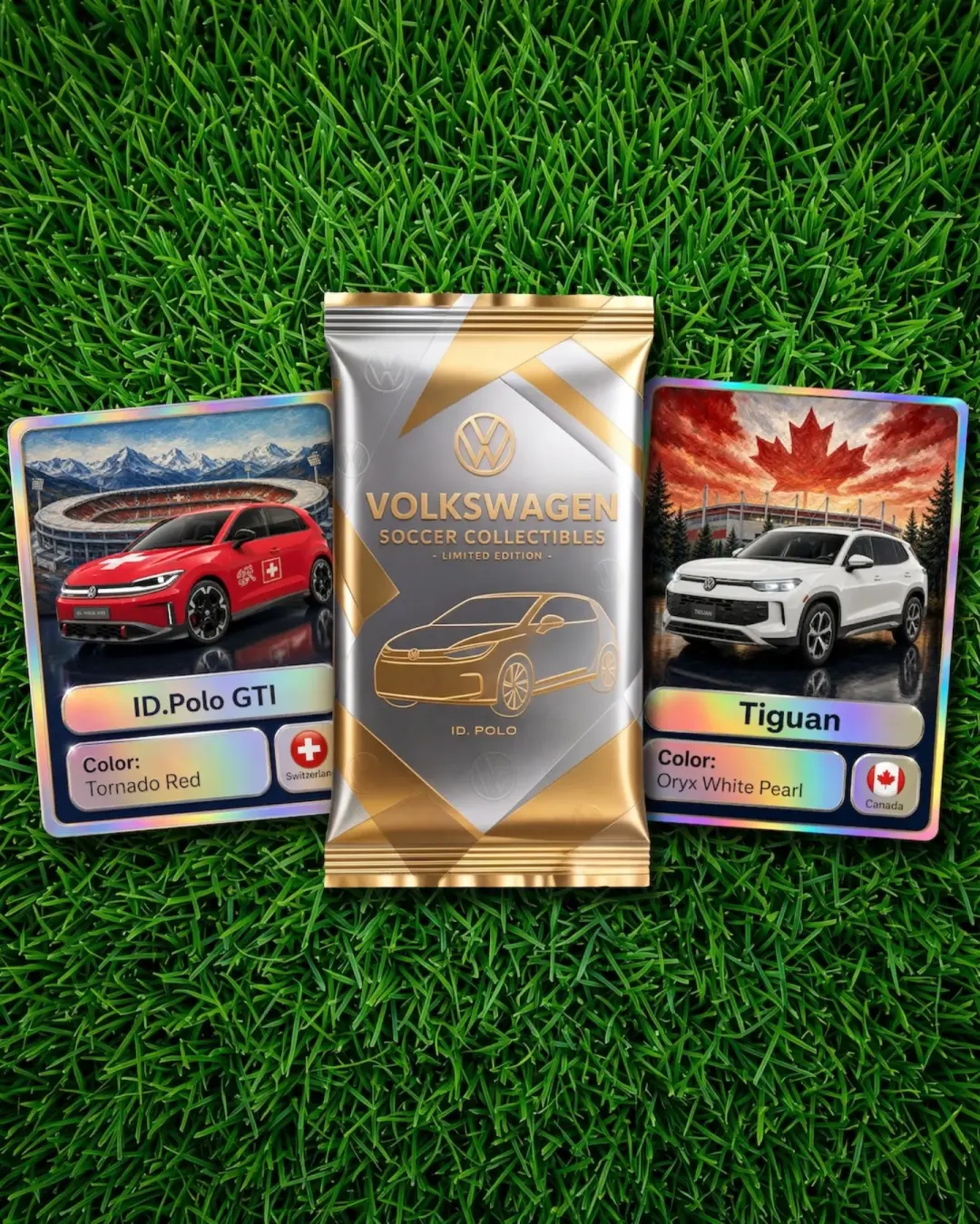Volkswagen · World Cup 2026 social, AI-generated with SolidMeta