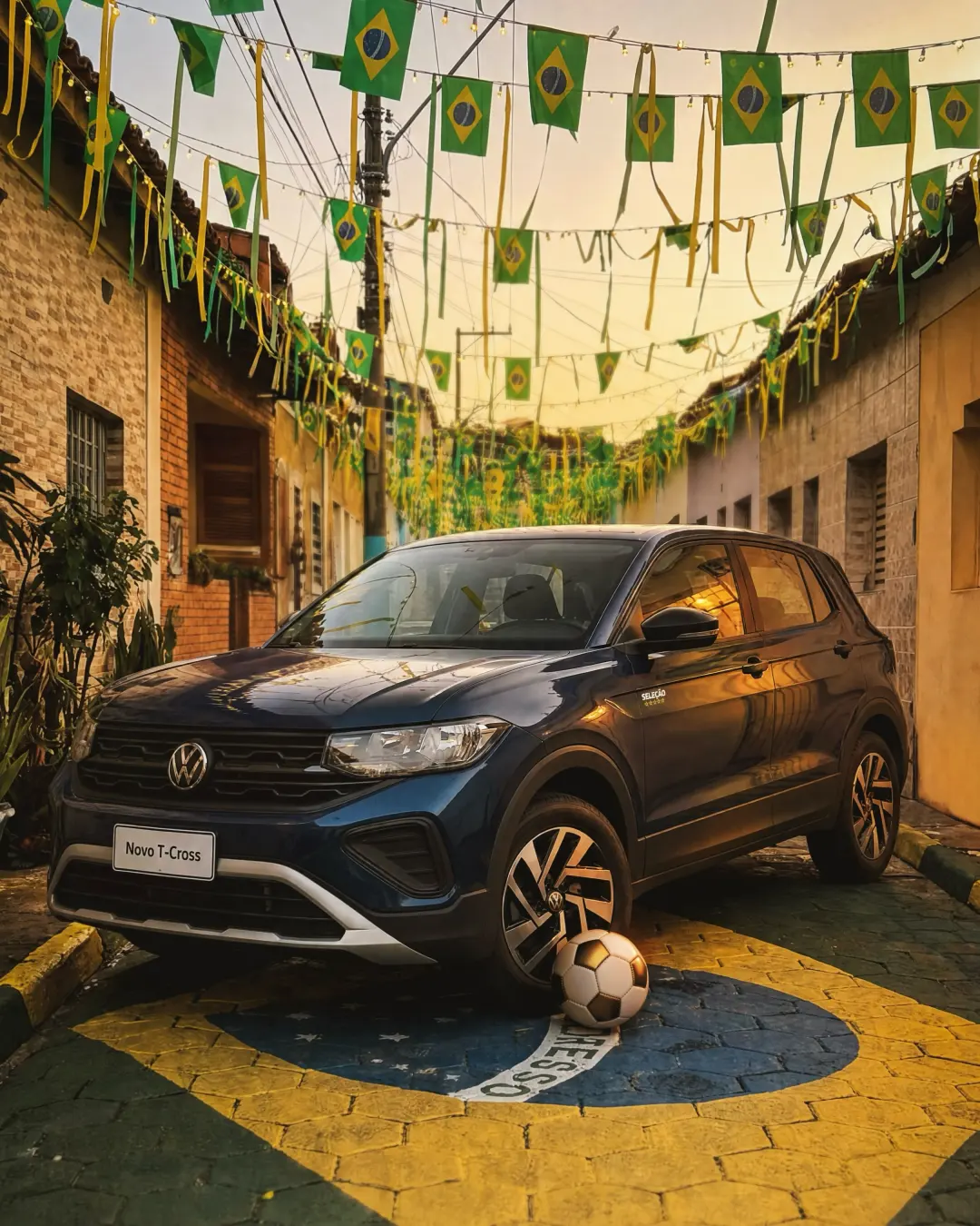 Volkswagen · World Cup 2026 social, AI-generated with SolidMeta